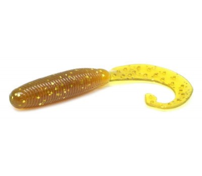 Силиконовая приманка REINS FAT G TAIL GRUB 2  430-Motor Oil Gold FLK