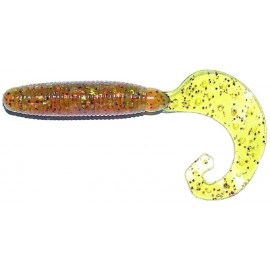 Силиконовая приманка REINS FAT G TAIL GRUB 2  598-Motor Oil Red Gold