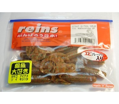 Силиконовая приманка REINS FAT G TAIL GRUB 3 402-Matsushima SP