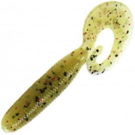 Силиконовая приманка REINS FAT G TAIL GRUB 4  B09-Smoke M...
