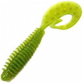 Силиконовая приманка REINS G TAIL GRUB 3 035-Green Sparkling