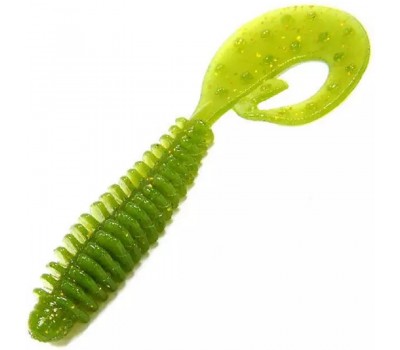 Силиконовая приманка REINS G TAIL GRUB 3 035-Green Sparkling