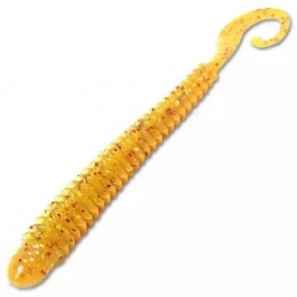 Силиконовая приманка REINS G TAIL SATURN 4  B64-Brown Shrimp Red/Motor Oil Red Gold 9у