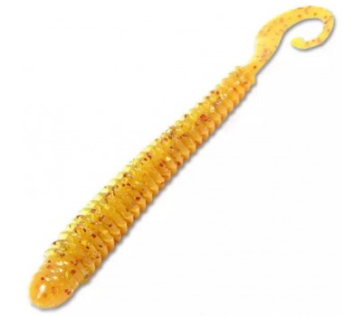 Силиконовая приманка REINS G TAIL SATURN 4  B64-Brown Shrimp Red/Motor Oil Red Gold 9у