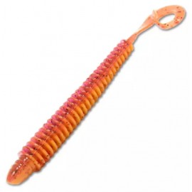 Силиконовая приманка REINS G TAIL SATURN 4  B65-Brown Shrimp Red/Free Style Cola 9у