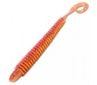 Силиконовая приманка REINS G TAIL SATURN 4  B65-Brown Shrimp Red/Free Style Cola 9у