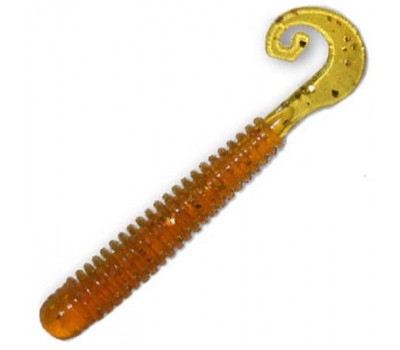 Силиконовая приманка REINS G TAIL SATURN MICRO 2  430-Motor Oil Gold FLK, 20у