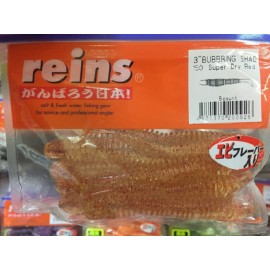 Силикон Reins Bubbring Shad 3  150 super dry red 8
