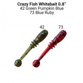 Приманка Crazy Fish Whitebait 0.8 16-20-42/73-6 кальмар 20y