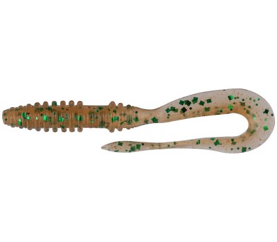 Силикон Keitech Mad Wag Mini 2.5   12уп ц:ea#02 peach green flk.