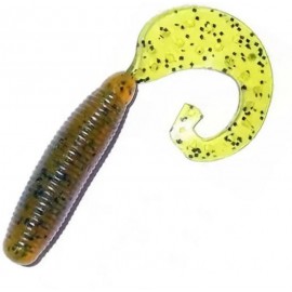 Силиконовая приманка REINS FAT G TAIL GRUB 3 Цв. 429-Motor Oil Pepper