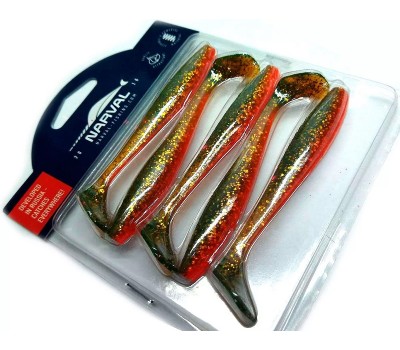 Мягкие приманки Narval Choppy Tail 12cm #005-Magic Motoroil 4y