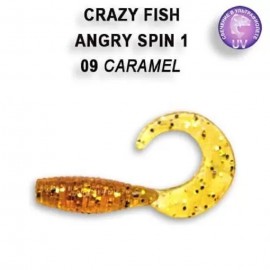 Приманка Crazy Fish Angry spin 1 20-25-9-6 8y