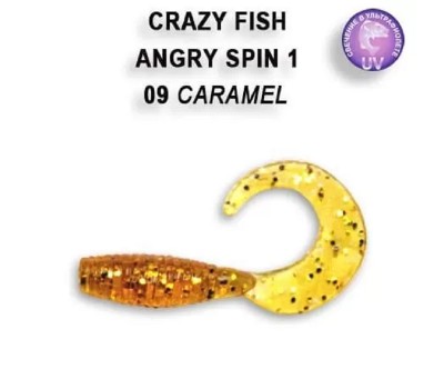 Приманка Crazy Fish Angry spin 1 20-25-9-6 8y