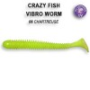 Приманка Crazy Fish VIBRO WORM 2 3...