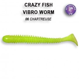 Приманка Crazy Fish VIBRO WORM 2 3-50-2-6 8у
