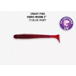 Приманка Crazy Fish VIBRO WORM 2 3-50-73-6 8у