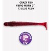 Приманка Crazy Fish VIBRO WORM 3 1...