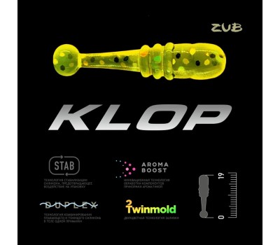 Приманка ZUB-KLOP 19мм-20шт.(цвет 310)
