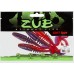 Приманка ZUB-TWIST 150мм 4шт.(021)фиолет.красный