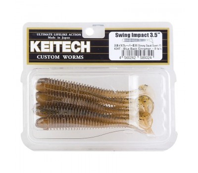 Силиконовая приманка Keitech Swing Impact 3.5