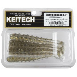 Силиконовая приманка Keitech Swing Impact 4