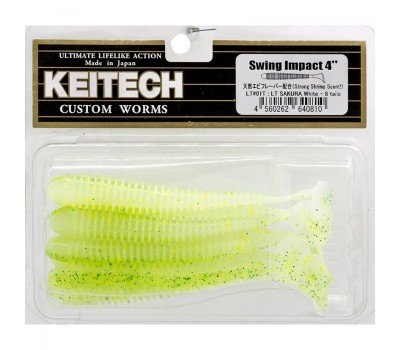Силиконовая приманка Keitech Swing Impact 4