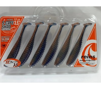 Силиконовая приманка REINS S CAPE SHAD 3.5