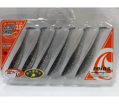 Силиконовая приманка REINS S CAPE SHAD 3.5