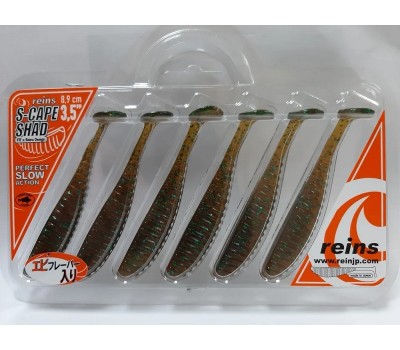 Силиконовая приманка REINS S CAPE SHAD 3.5