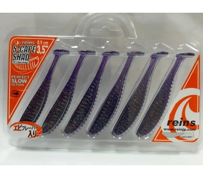 Силиконовая приманка REINS S CAPE SHAD 3.5