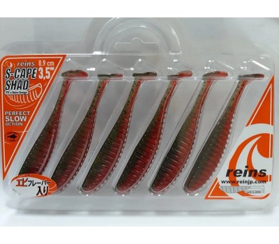 Силиконовая приманка REINS S CAPE SHAD 3.5