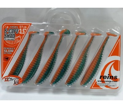 Силиконовая приманка REINS S CAPE SHAD 3.5