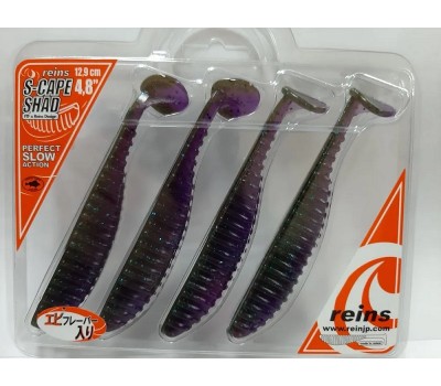 Силиконовая приманка REINS S CAPE SHAD 4.8