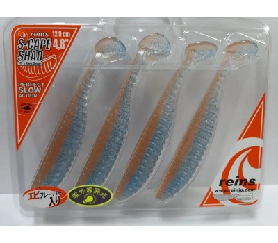 Силиконовая приманка REINS S CAPE SHAD 4.8