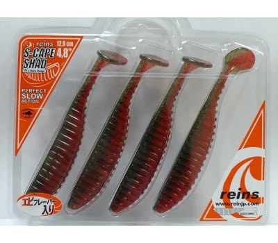 Силиконовая приманка REINS S CAPE SHAD 4.8