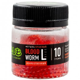 Мотыль искусственный ZUB BLOODWORM красный