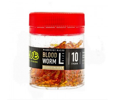 Мотыль искусственный ZUB BLOODWORM м.масло