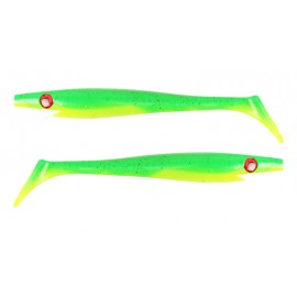 Силиконовая приманка Strike Pro Pig Shad Tournament, 180 мм, 30 гр, цвет: Firetiger, (уп./2шт.), (SP-172M#102)