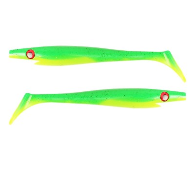 Силиконовая приманка Strike Pro Pig Shad Tournament, 180 мм, 30 гр, цвет: Firetiger, (уп./2шт.), (SP-172M#102)