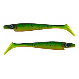 Силиконовая приманка Strike Pro Pig Shad Tournament, 180 мм, 30 гр, цвет: Mat Tiger, (уп./2шт.), (SP-172M#GC01S)