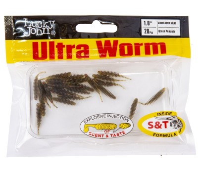 Слаги съедобные искусственные LJ Pro Series ULTRAWORM 1,0in (02.54)/PA03 20шт.