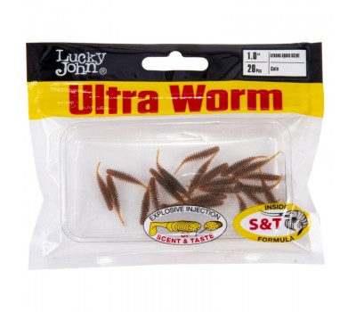 Слаги съедобные искусственные LJ Pro Series ULTRAWORM 1,0in (02.54)/PA16 20шт.