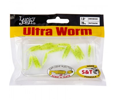 Слаги съедобные искусственные LJ Pro Series ULTRAWORM 1,0in (02.54)/S15 20шт.
