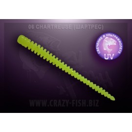 Приманка Crazy Fish CRUEL LEECH 8-5.5-6-1