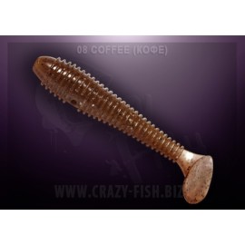 Приманка Crazy Fish VIBRO FAT 1-7.1-8-5 чеснок