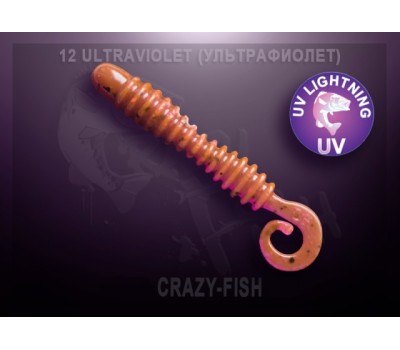 Приманка Crazy Fish ACTIVE SLUG 2