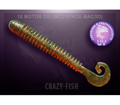 Приманка Crazy Fish ACTIVE SLUG 2-7.1-10-1