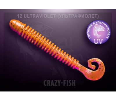 Приманка Crazy Fish ACTIVE SLUG 2-7.1-12-1