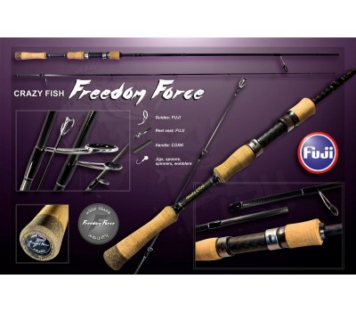 Спиннинг CRAZY FISH FREEDOM FORCE FF692ULT 2,10см 1,5-7g